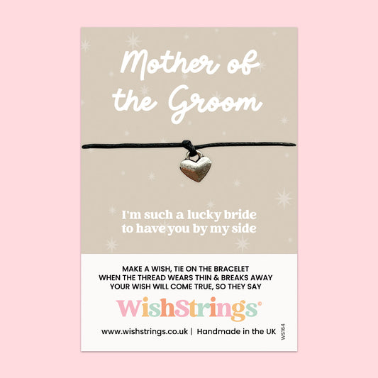 Mother Of The Groom Bracelet – Handmade Wedding Keepsake Gift | Sentimental Thank You Token