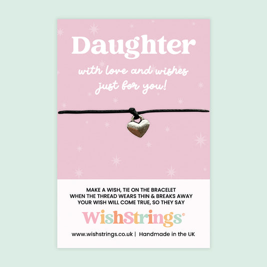 Daughter Wish Bracelet – Thoughtful Birthday Gift With Gift Card | Meaningful Keepsake