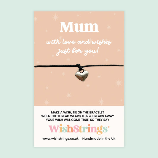 Mum Wish Bracelet – Thoughtful Gift Idea With Gift Card For Mother's Day