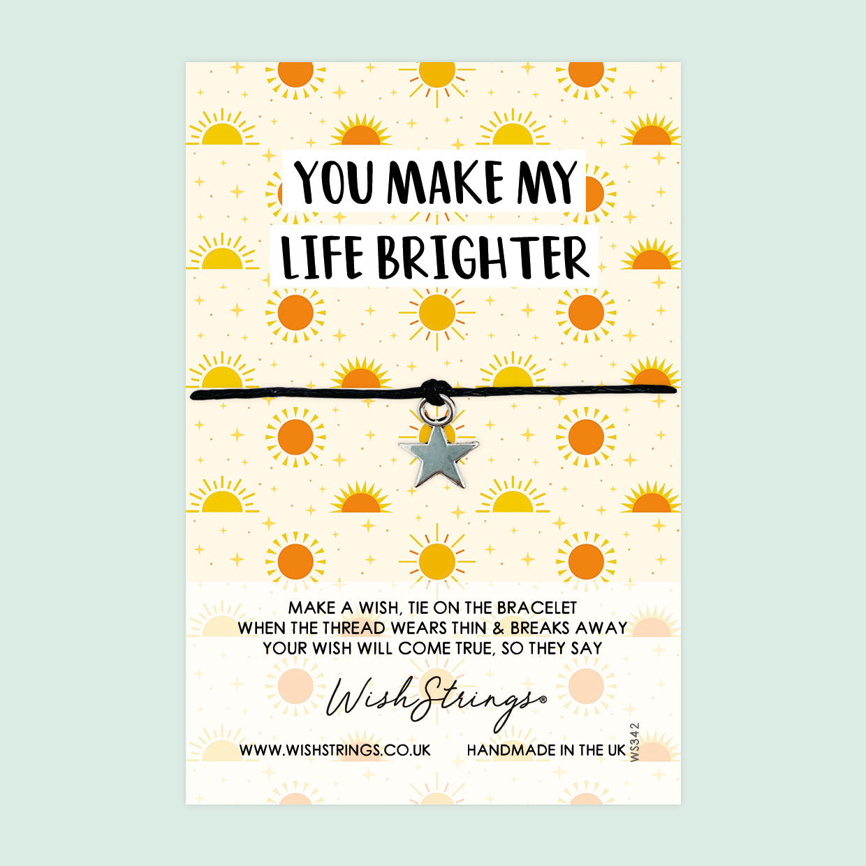 Wish Bracelet – Appreciation Bracelet with Letterbox Friendly Card | Thank You Gift
