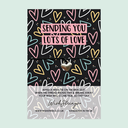 Wish Bracelet – Handmade Wax Cord Bracelet | Thoughtful Gift Idea With Letterbox Card