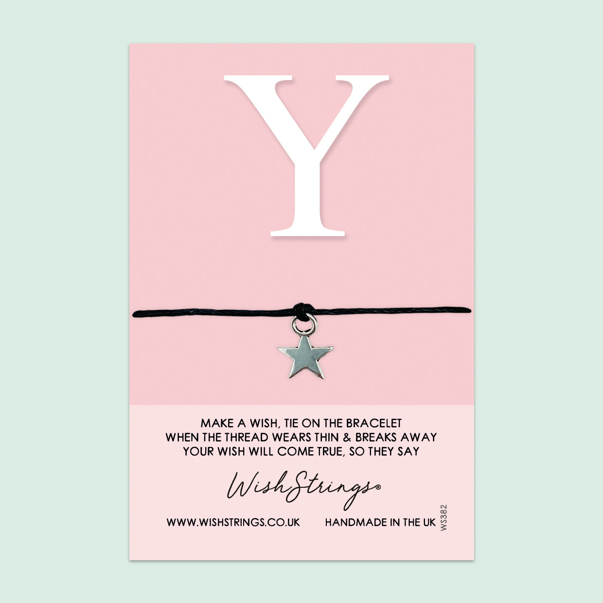 Letter Wish Bracelet – Personalized Initial Bracelet With Gift Card | Meaningful Keepsake