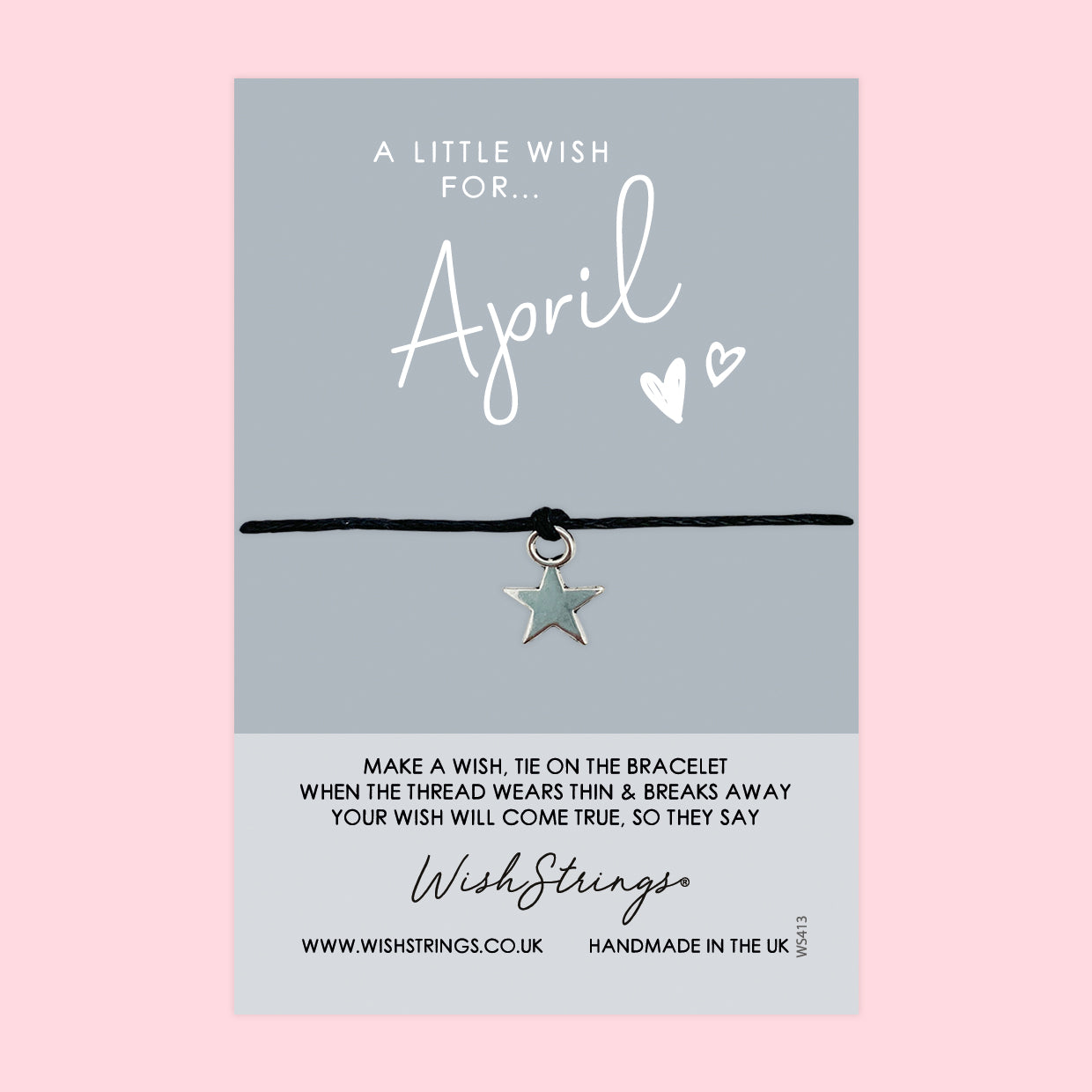 April Birth Month Bracelet | Spring Birthday Jewelry With Gift Card – Unique Handmade Keepsake