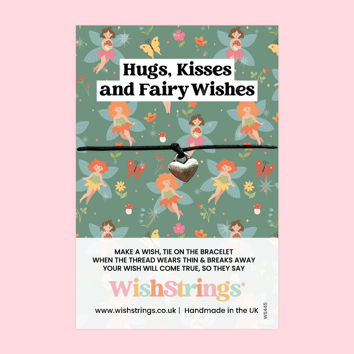 Wish Bracelet | Magical Friendship Waxed Cotton Band with Letterbox Friendly Gift Card for Her