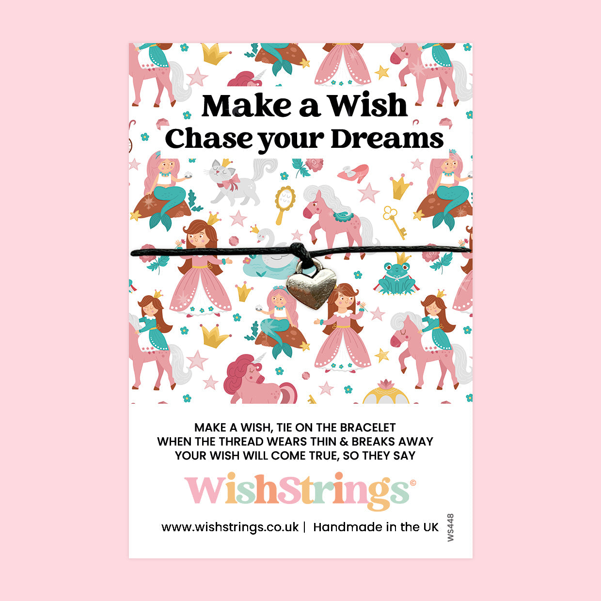 Wish Bracelet – Make a Wish Dream Bracelet | Adjustable Fairytale Jewelry Gift Card