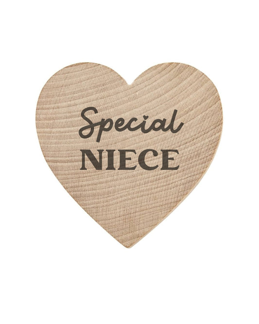 WishStrings Pocket Hug – Special Niece Heart Token Gift | Thoughtful Keepsake from Aunt or Uncle | Letterbox Hug | Gift for Her | Handmade in the UK