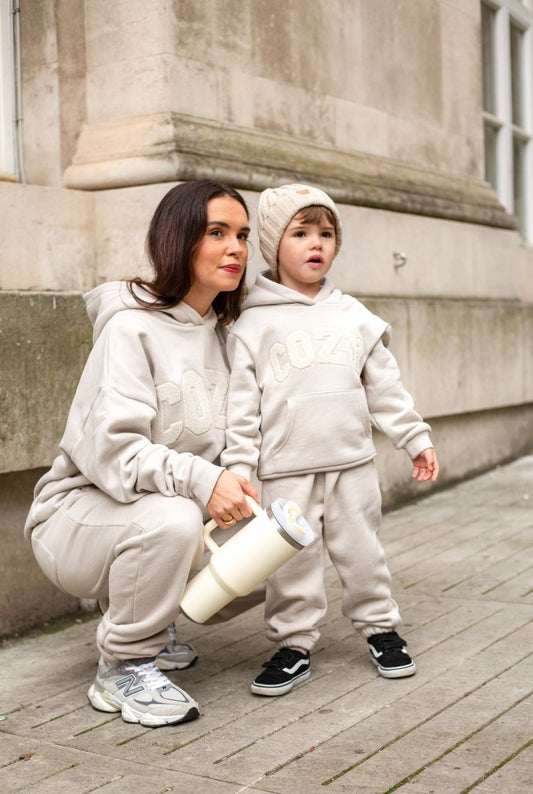 COZY Mini Tracksuit Stone Sets