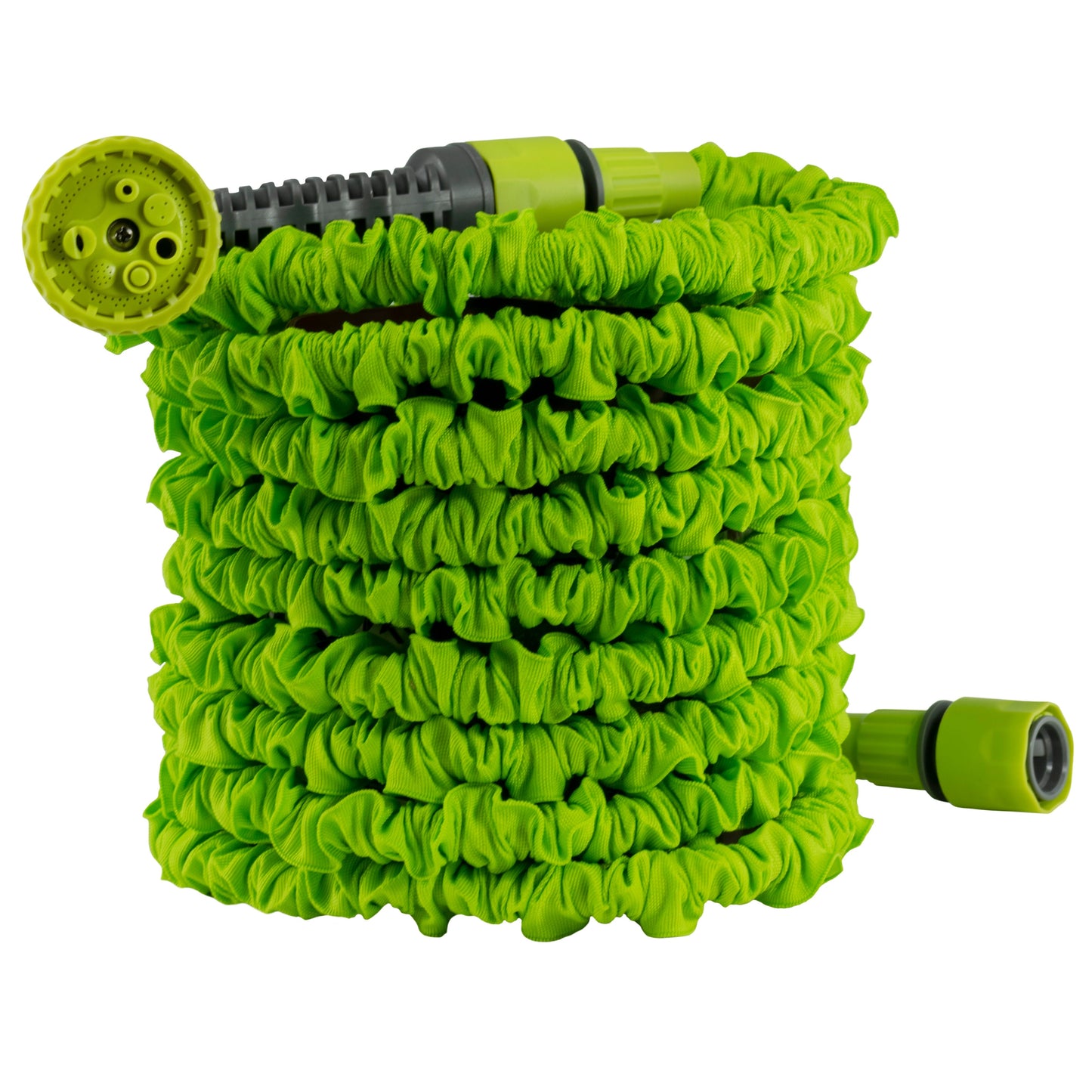 Expanding Trick Hose 5m - 15m Lime