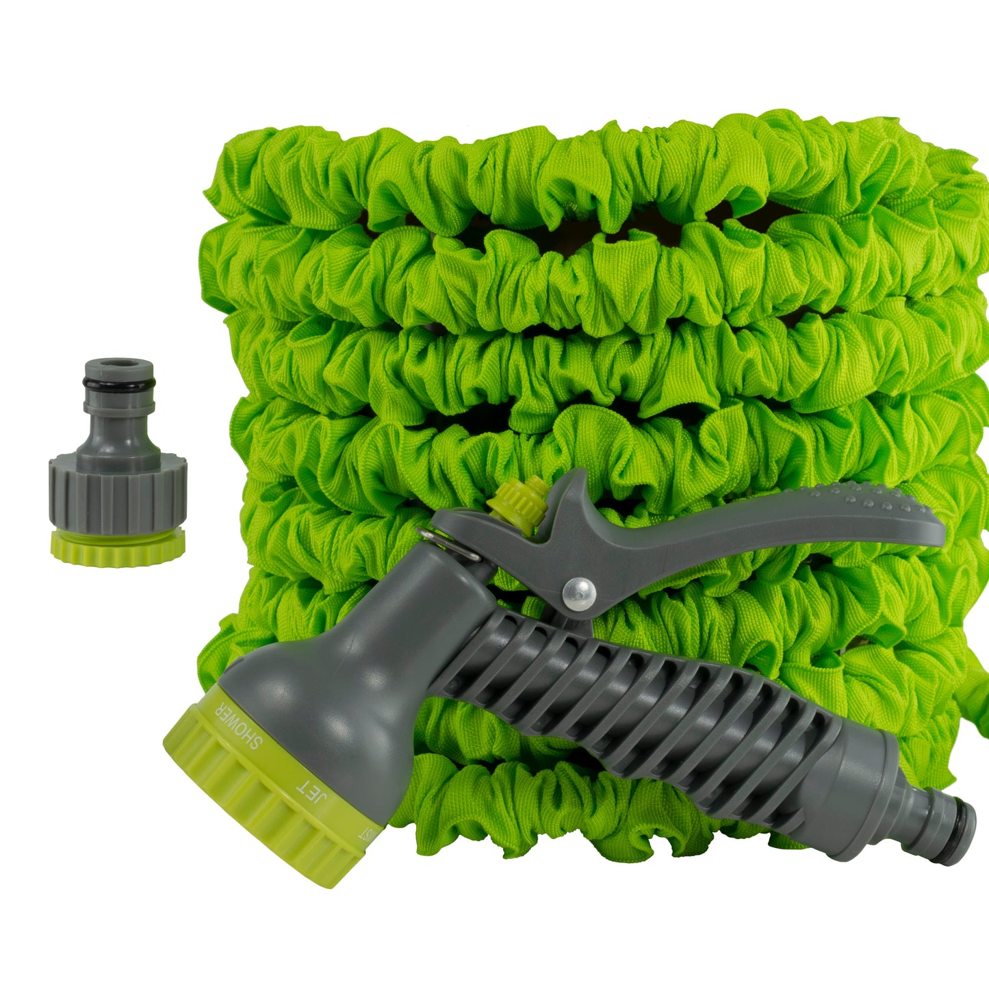 Expanding Trick Hose 7.5m - 22m Lime