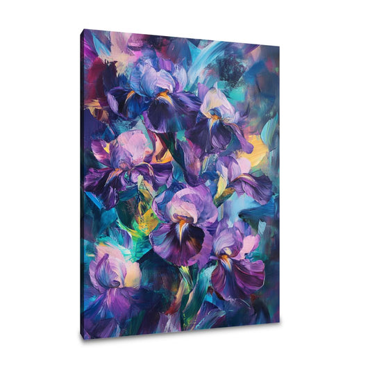 Enigmatic Iris Canvas