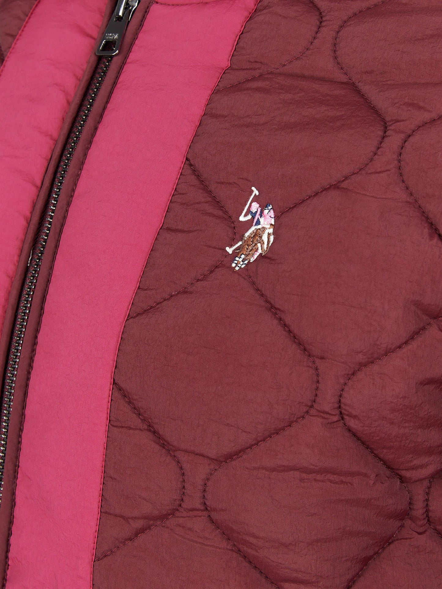 Womens Contrast Bomber Jacket in Fig