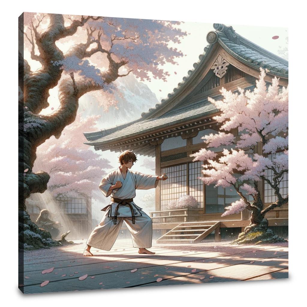 Cherry Blossom Dojo Canvas