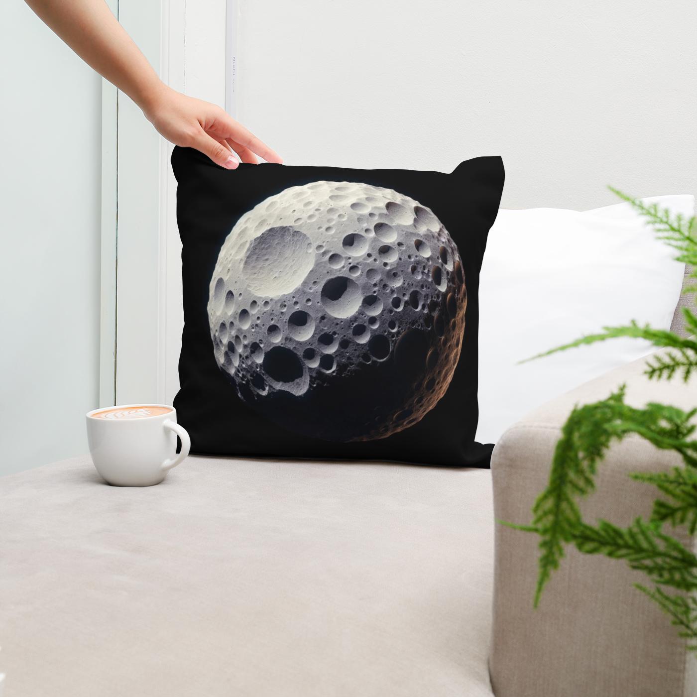 Ceres' Silent Orbit Cotton Cushion