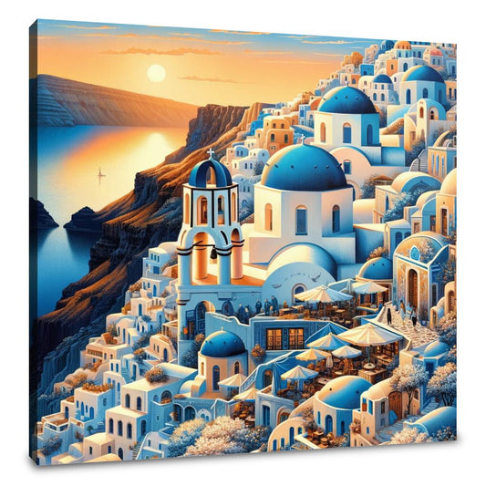 Greek Elegance Canvas