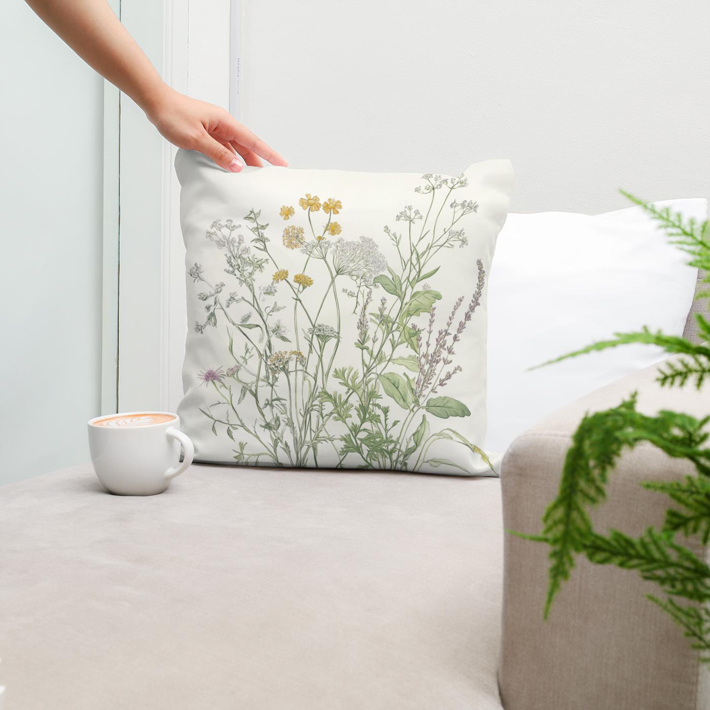 Breeze Bloom Cotton Cushion
