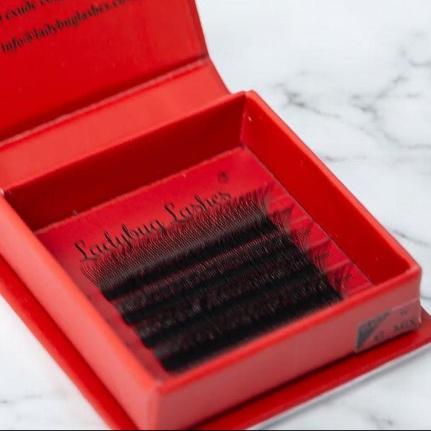 W Lash Sample Tray – 5 Rows