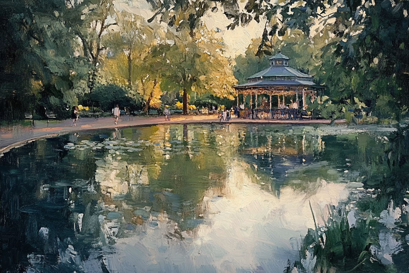 Walpole Park Nostalgia Canvas