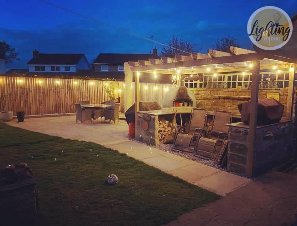 5 Pack Spare 2W Outdoor Elite Festoon Waterproof LED Warm White Bulbs