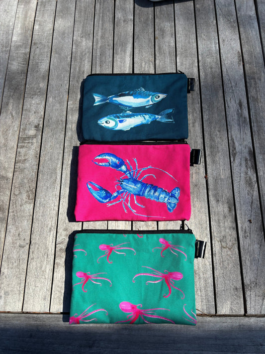 Waterproof Zipper Bags - Punch of a pouch!