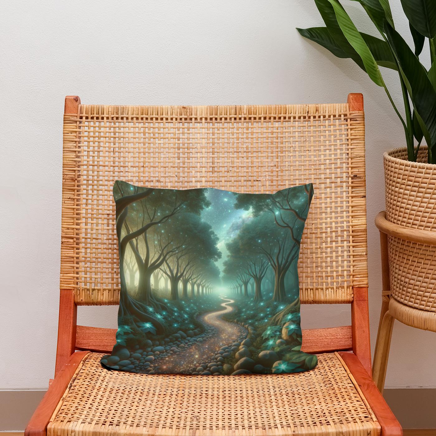Galactic Trail Cotton Cushion
