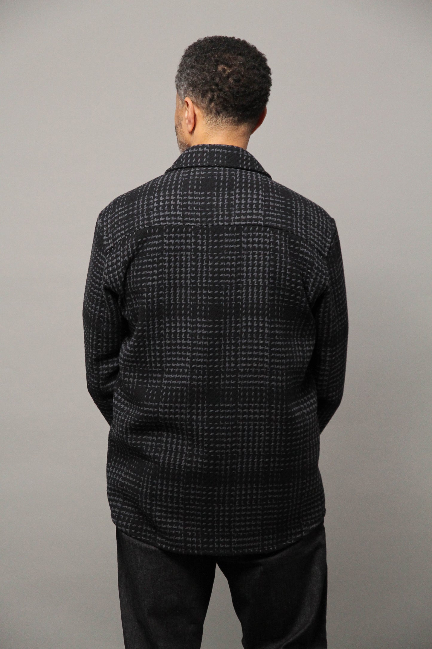 Bart Overshirt - Navy Blue Check