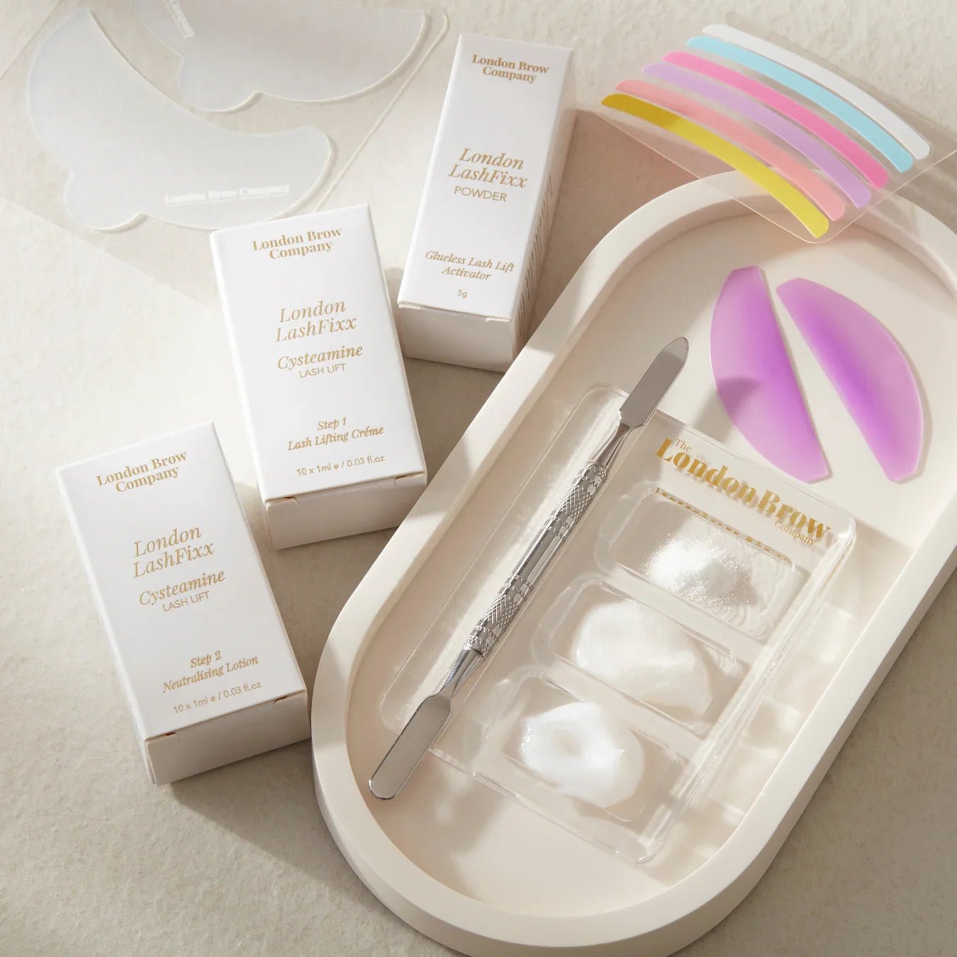 London LashFixx™ Cysteamine Lash Lift System – Korean-Inspired Lash Lifting