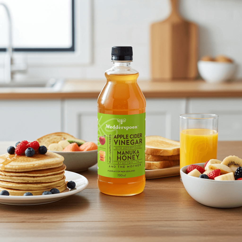Wedderspoon Apple Cider Vinegar with Manuka Honey 750ml Triple Pack