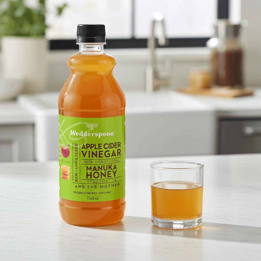 Wedderspoon Apple Cider Vinegar with Manuka Honey 750ml Triple Pack