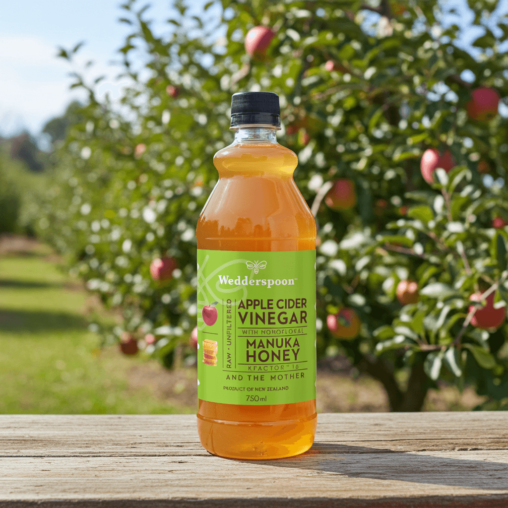 Wedderspoon Apple Cider Vinegar with Manuka Honey 750ml Triple Pack