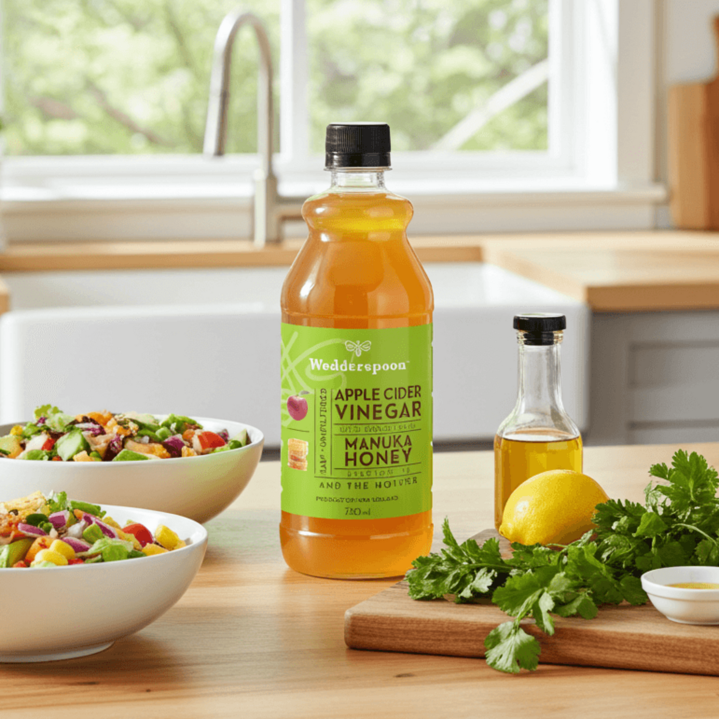 Wedderspoon Apple Cider Vinegar with Manuka Honey Twin Pack 750ml