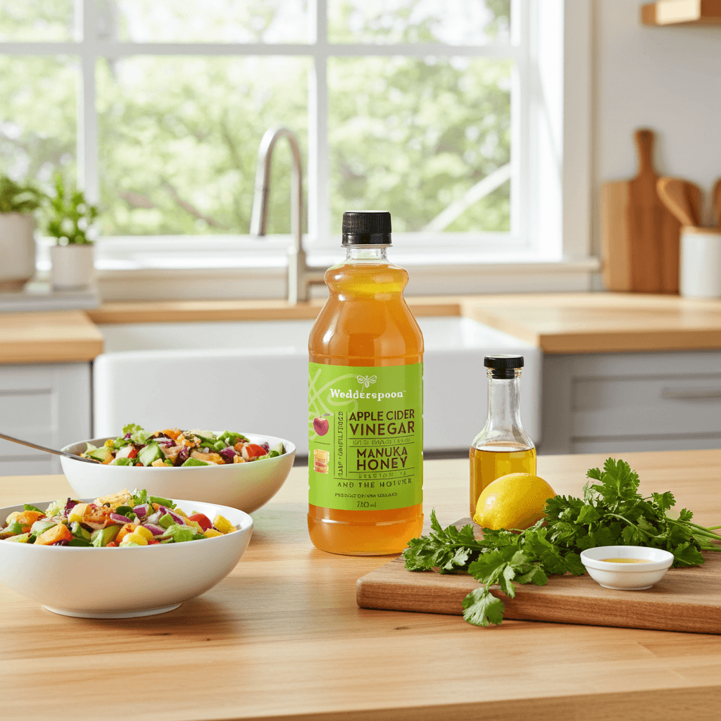 Wedderspoon Apple Cider Vinegar with Manuka Honey Twin Pack 750ml