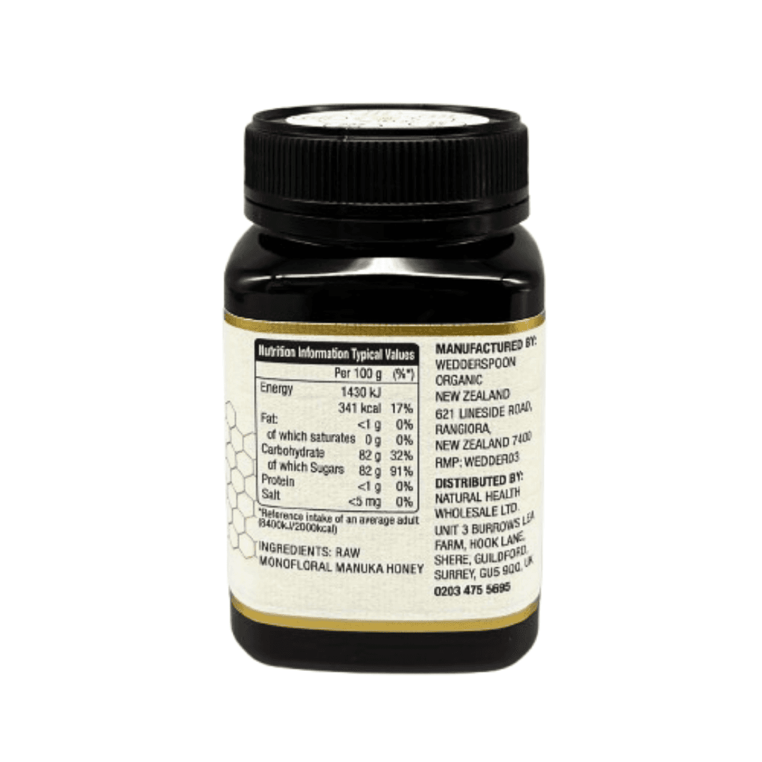 Wedderspoon Raw Manuka Honey 850 MGO (500g) – Pure New Zealand