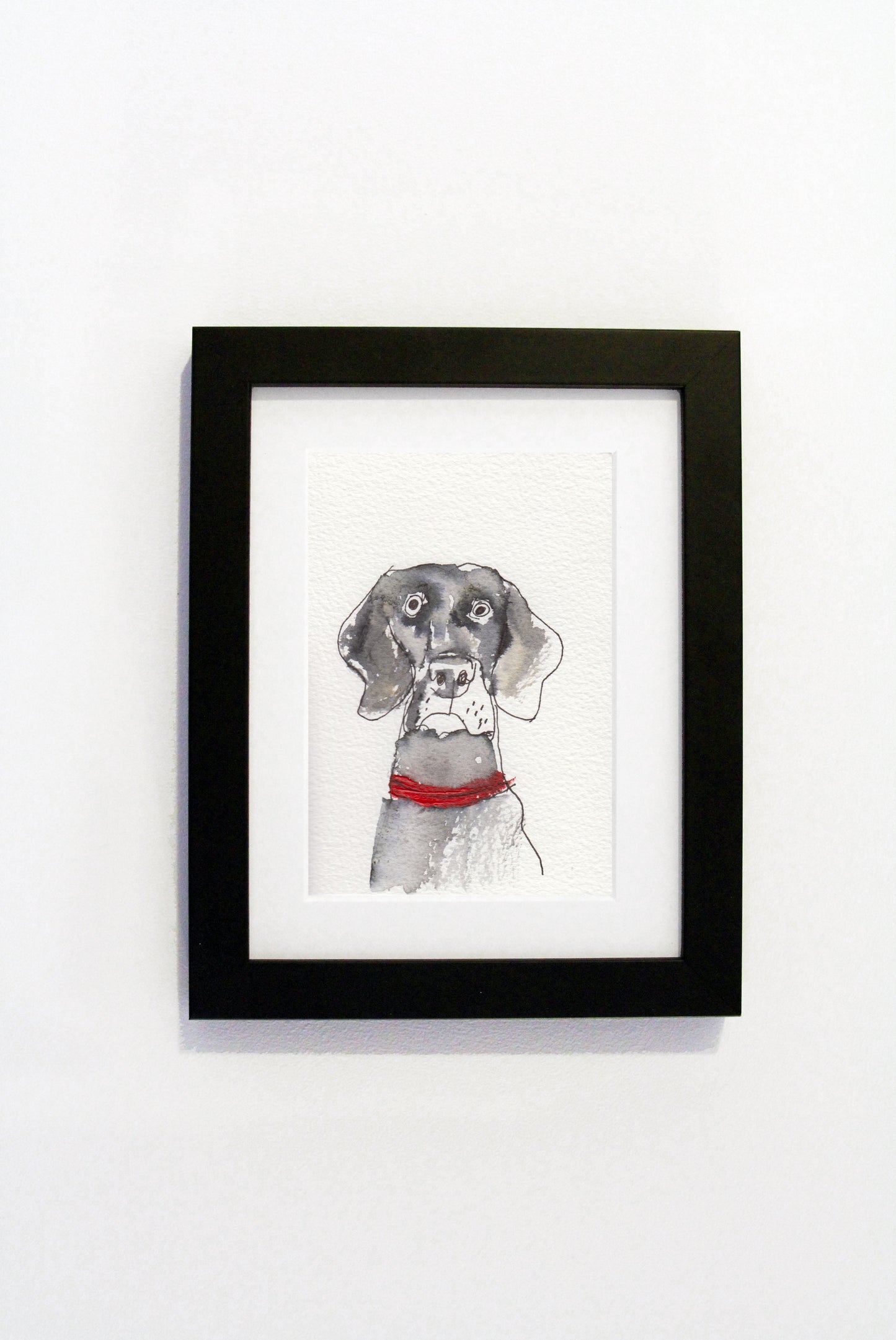 Robert James Clarke - Weimaraner Print