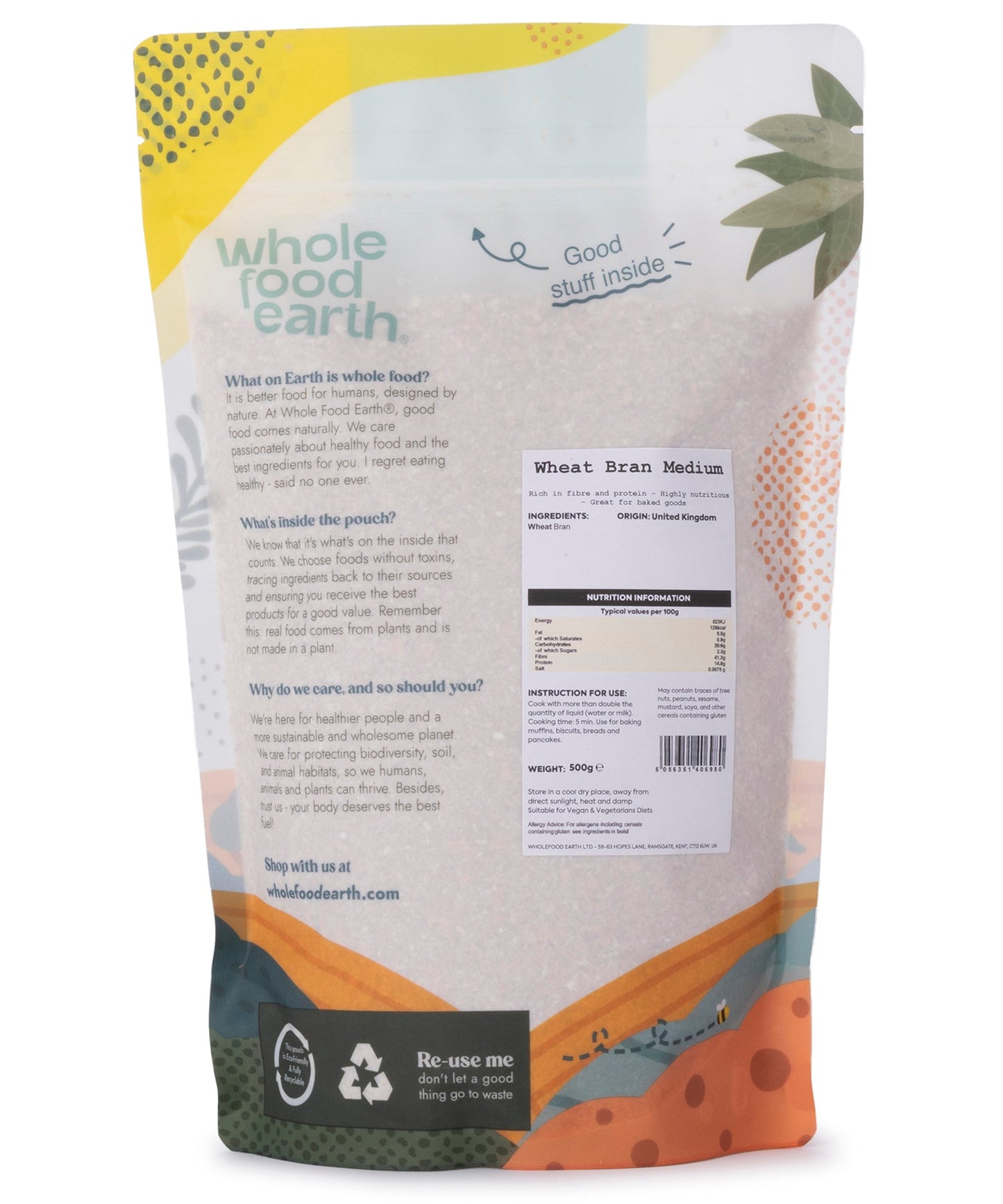 Wheat Bran Medium
