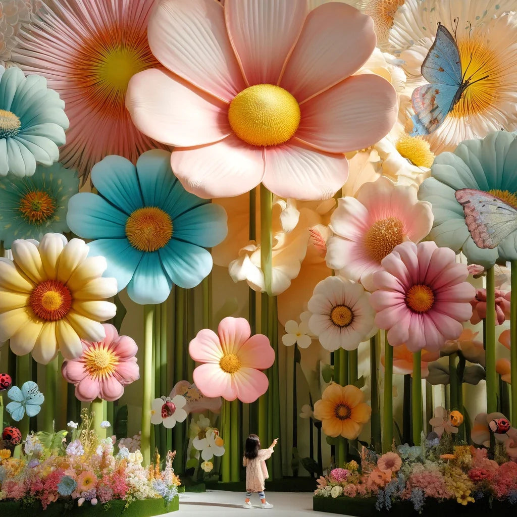 Whimsical Garden Canvas