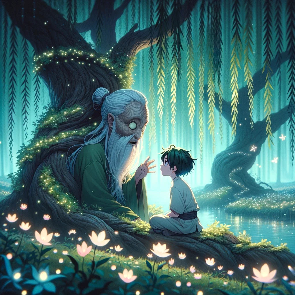 Whispering Willow's Secret Canvas