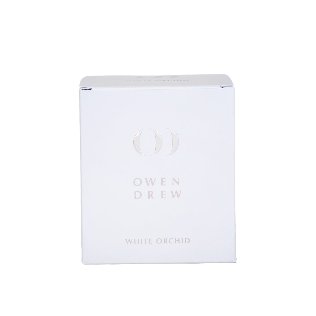 WHITE ORCHID CANDLE (FLORAL COLLECTION)
