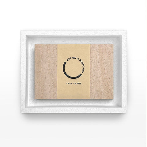 Handmade Obeche Wood Tray Frame (A6)