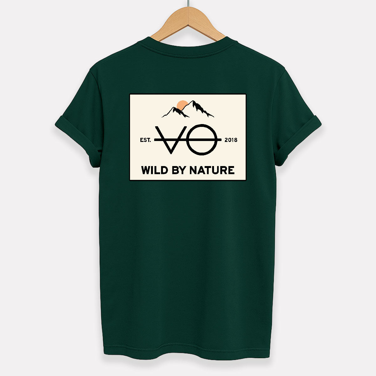 Wild By Nature Back Print T-Shirt (Unisex)