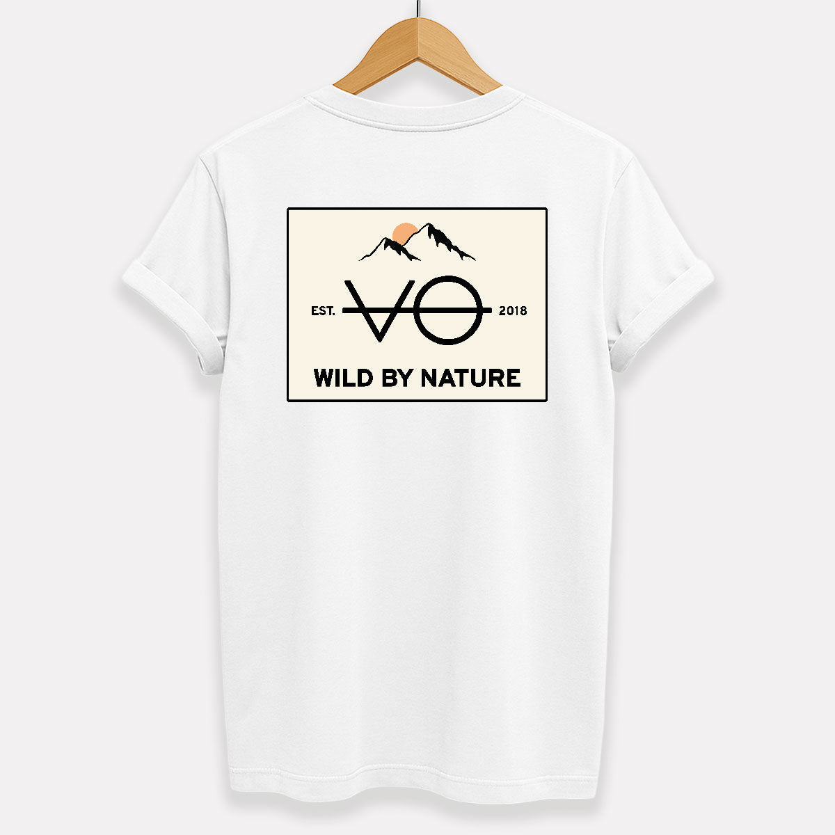 Wild By Nature Back Print T-Shirt (Unisex)