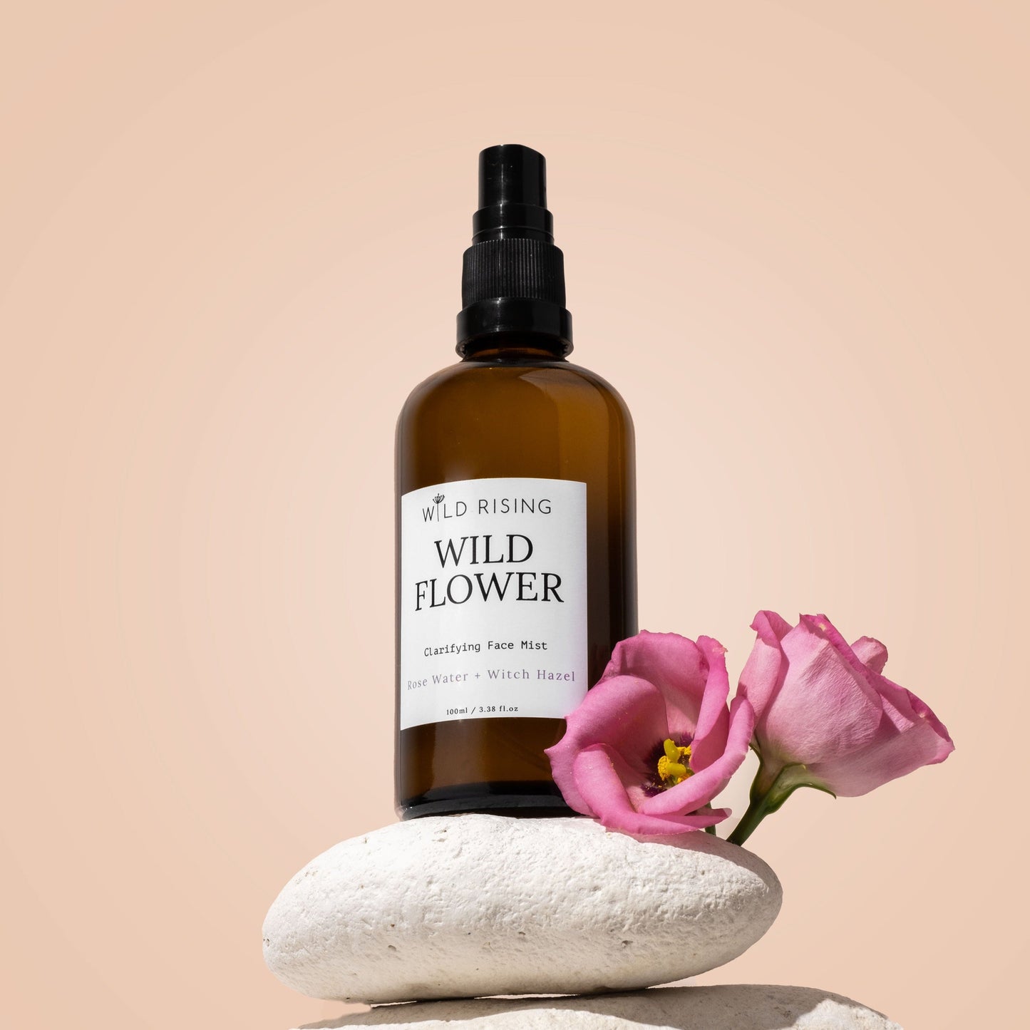 Wild Flower - Organic Rose Water Facial Toner with Witch Hazel