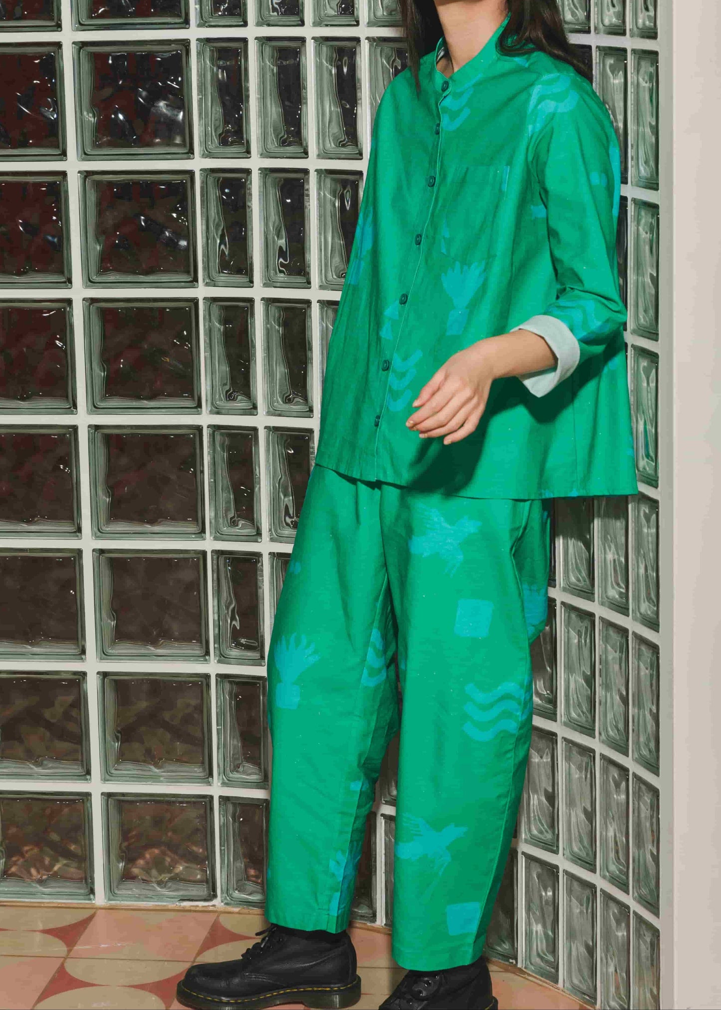 Organic Cotton and Linen Balloon Trousers