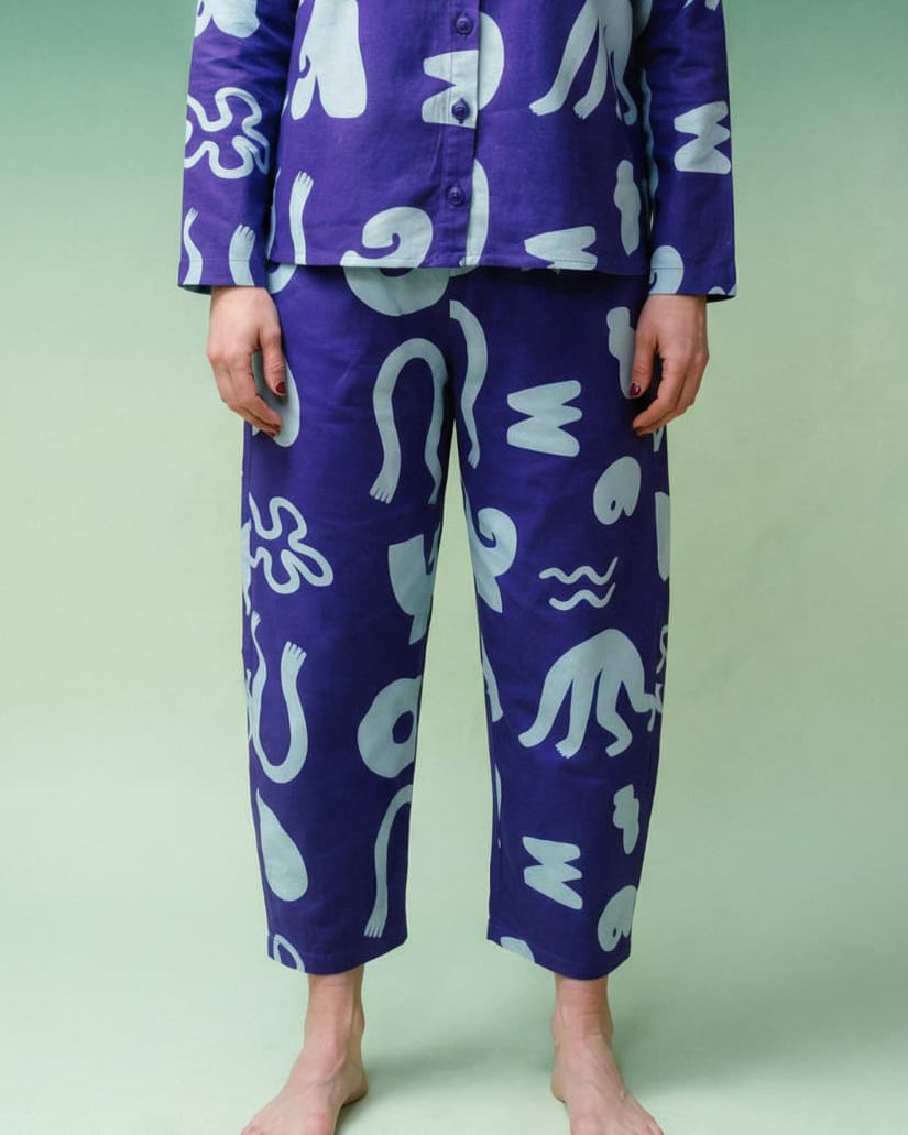 Organic Cotton and Linen Balloon Trousers