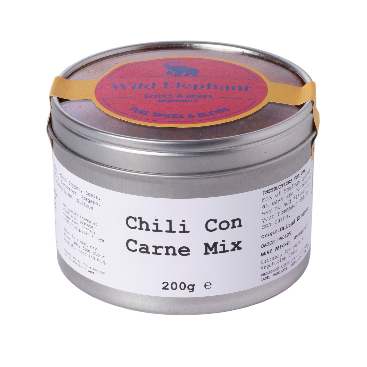 Chili Con Carne Mix - Wild Elephant
