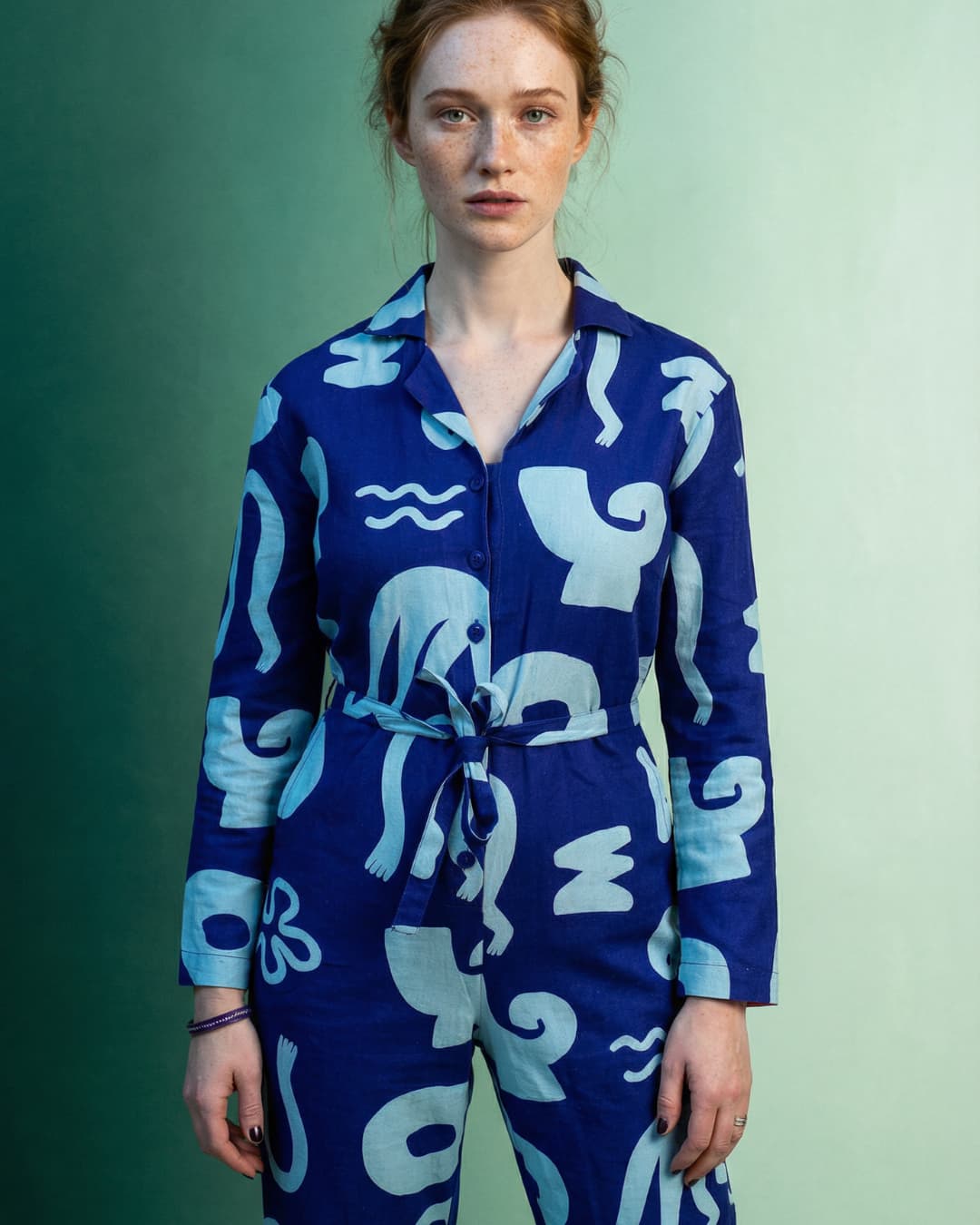 Organic Cotton & Linen Jumpsuit