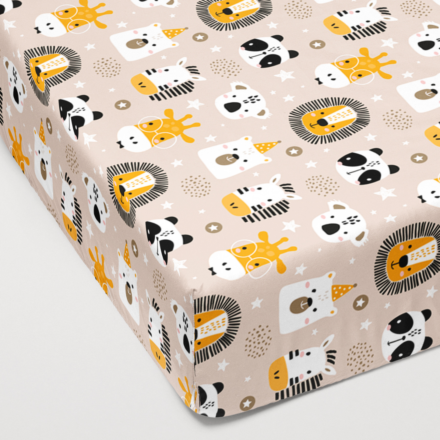 Wildlife Organic Cotton Fitted Sheet