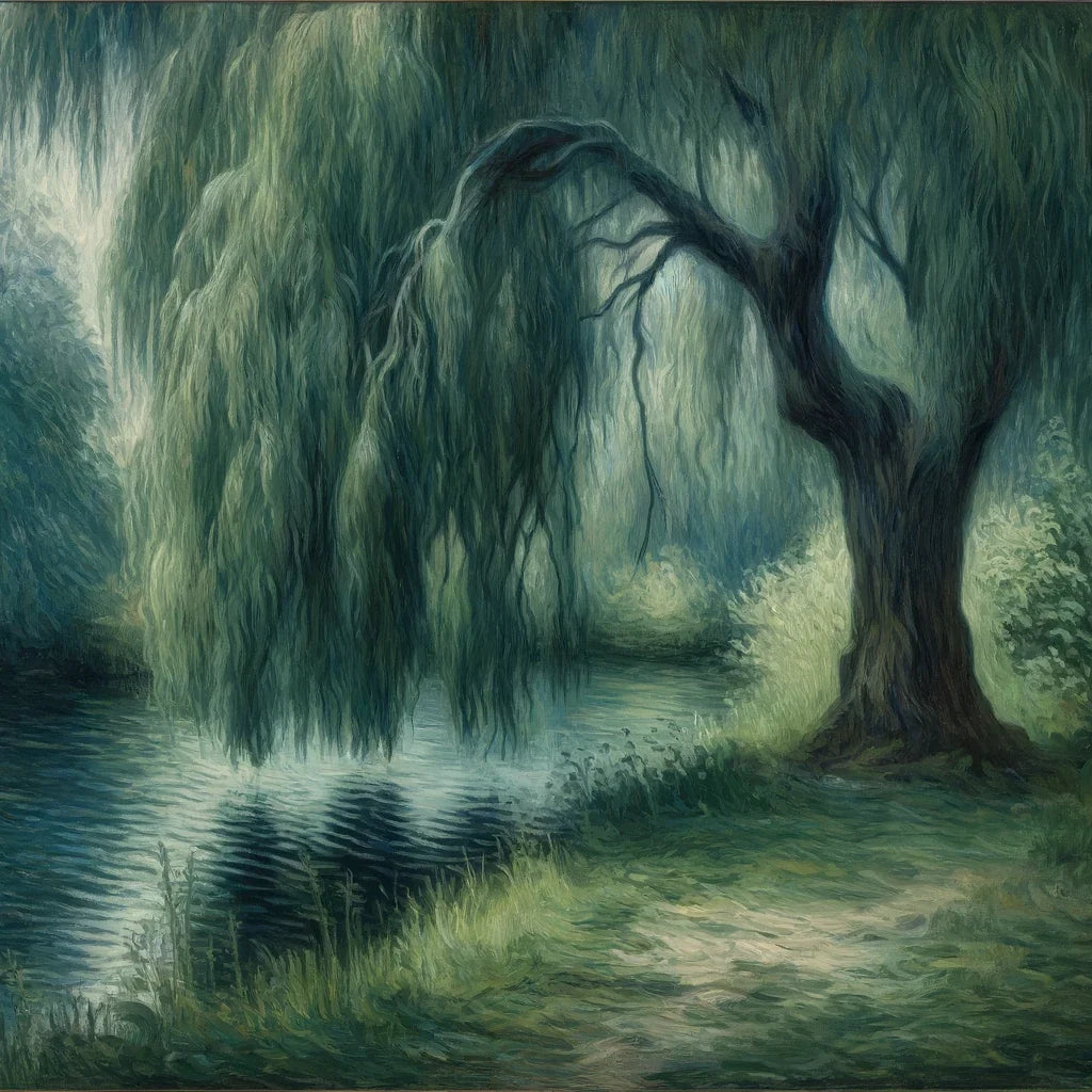 Willow Reflections Canvas