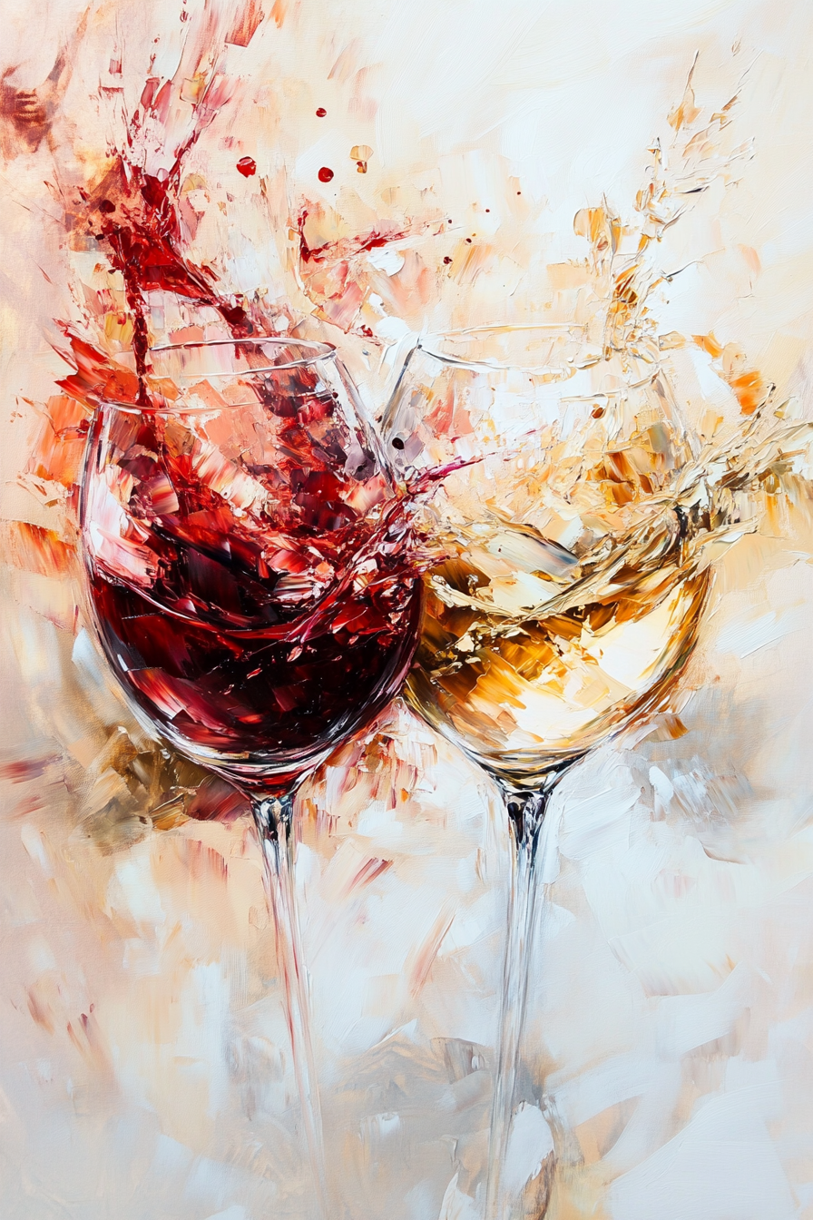 Wine Symphony Canvas
