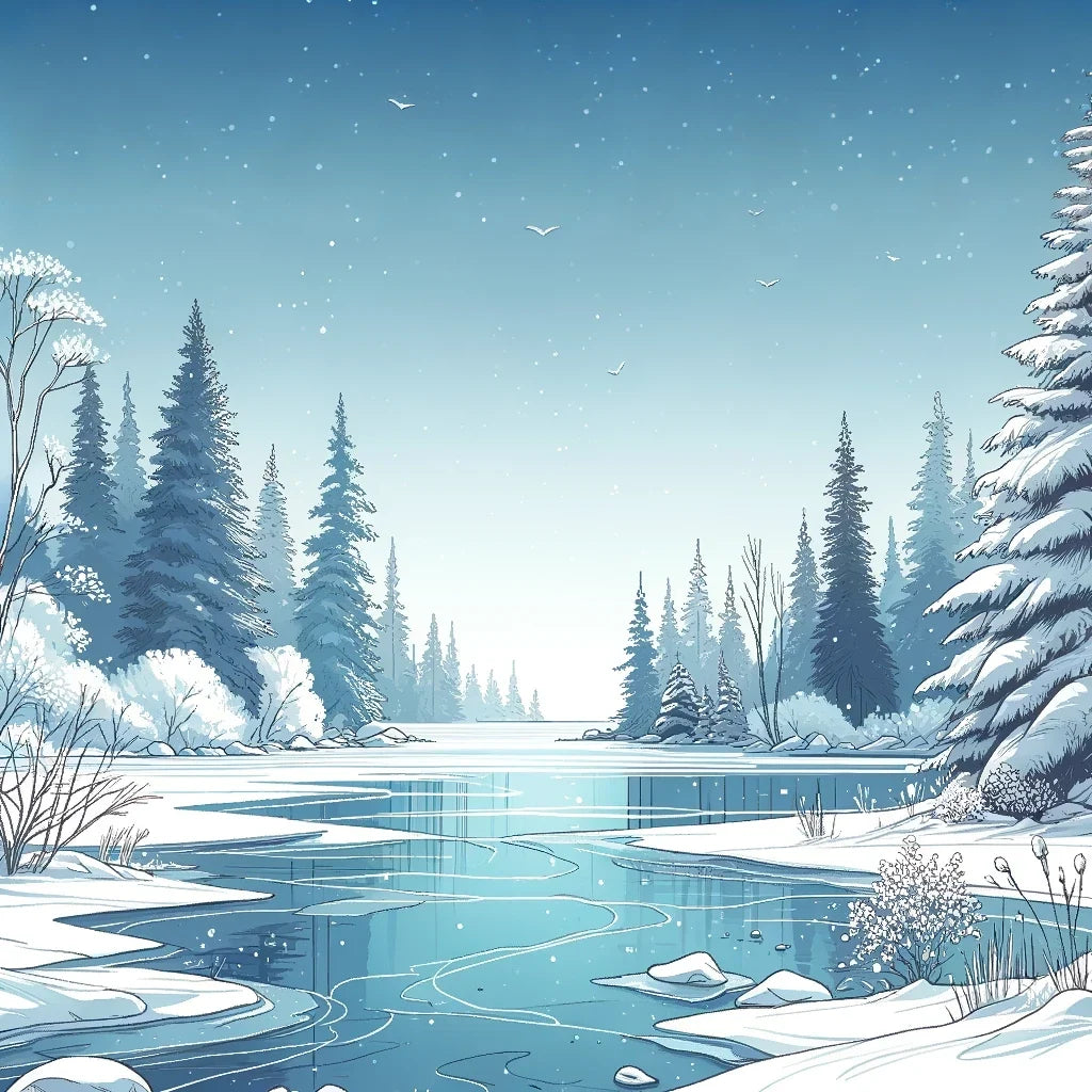 Winter Tranquility Canvas