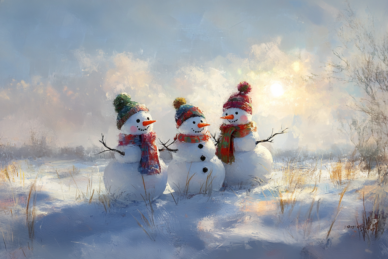 Winter Whimsy Canvas